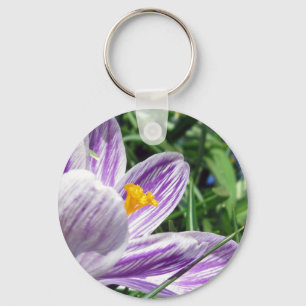 Chaveiro Violet primavera crocus