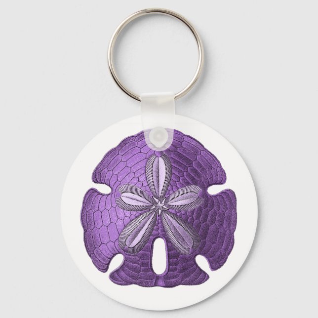 Chaveiro Violet Sand Dollar (Frente)