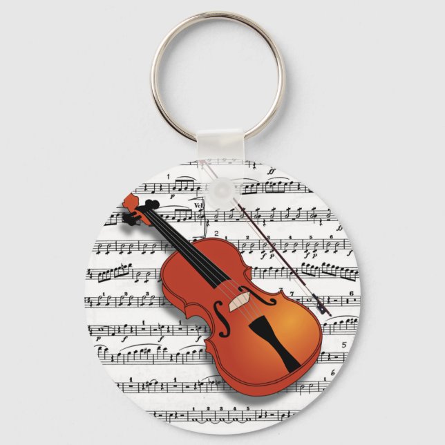 Chaveiro Violin Lover_ (Frente)