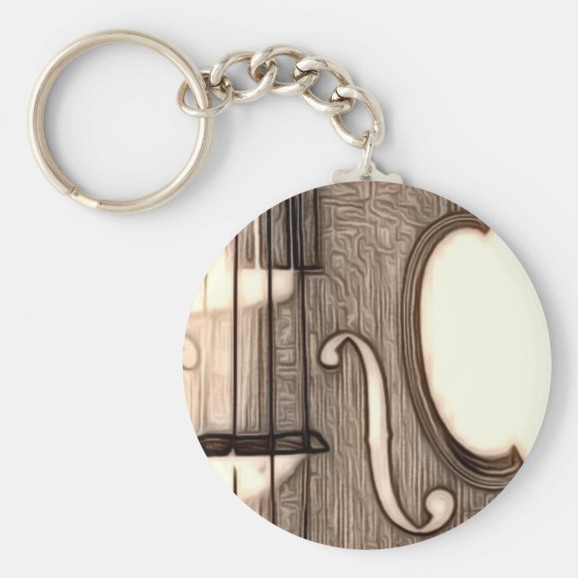 Chaveiro Violin, Viola, Cello? (Frente)