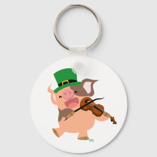chaveiro violinista de Dia de São Patrício