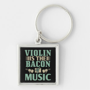 Chaveiro Violino - Violino É O Bacon Da Música