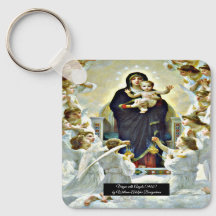 Virgem com Angels Bouguereau