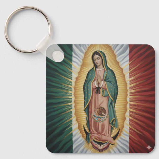 Chaveiro Virgem de Guadalupe - México (Frente)