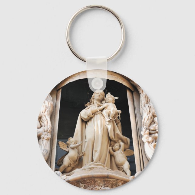 Chaveiro Virgem Maria (Frente)