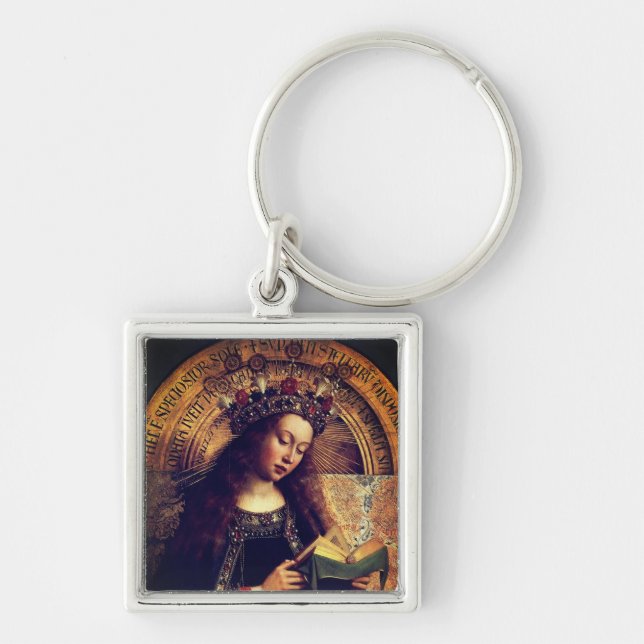 Chaveiro Virgem Maria - Gent Altarpart de Jan van Eyck (Frente)