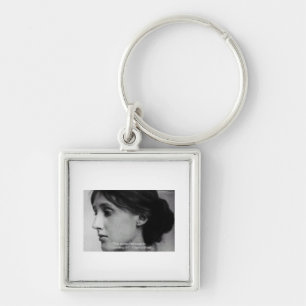 Chaveiro Virginia Woolf "Encontrar Paz", dons de citação de