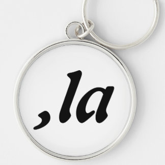 Chaveiro Vírgula La Kamala Harris - design de texto persona