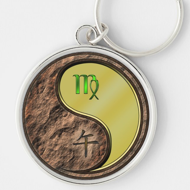 Chaveiro Vírus e Cavalo Metálico (Frente)