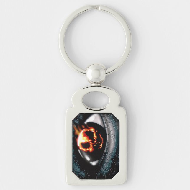 Chaveiro "Visão de fogo" (Frente)