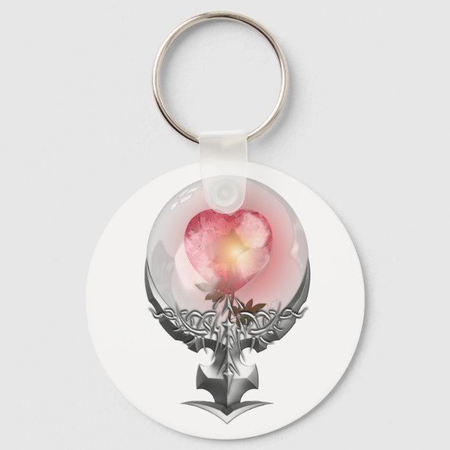 Chaveiro Visão Do Amor Pela Sua Cadeia-Chave (Frente)