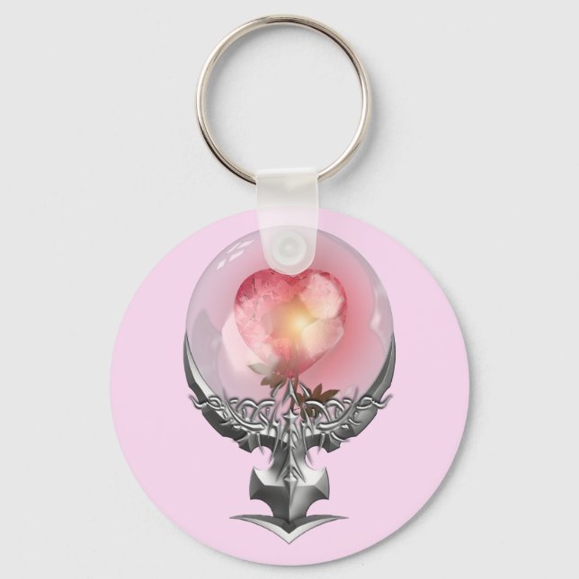 Chaveiro Visão Do Amor Pela Sua Cadeia-Chave (Frente)