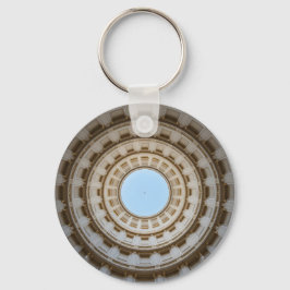 Chaveiro Visão Simétrica do Verme de um Grande Domo