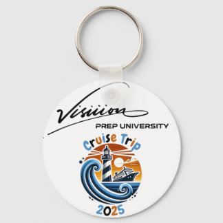 Chaveiro Visiion Cruise Trip 2025 Merch Key Chain