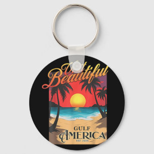 Chaveiro Visite Linda América do Golfo Engraçado Trump Reno