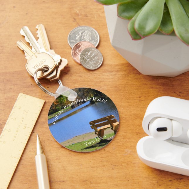 Chaveiro Visite PA Wilds Picturesque Souvenir Twin Lagos AN (Mesa)