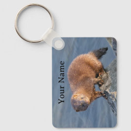 Chaveiro Vison Americano Fofo Personalizado