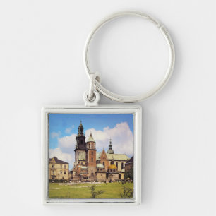 Chaveiro Vista da catedral de Wawel