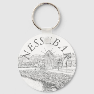 Chaveiro Vista da Cidade Antiga de Nessebar