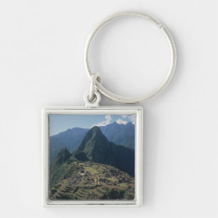 Chaveiro Vista da citadela em Machu Picchu
