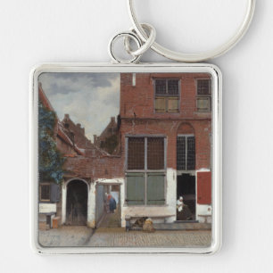Chaveiro Vista de casas em Delft A Pequena Rua