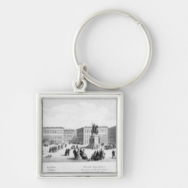 Chaveiro Vista de Munich, 1869 (Frente)