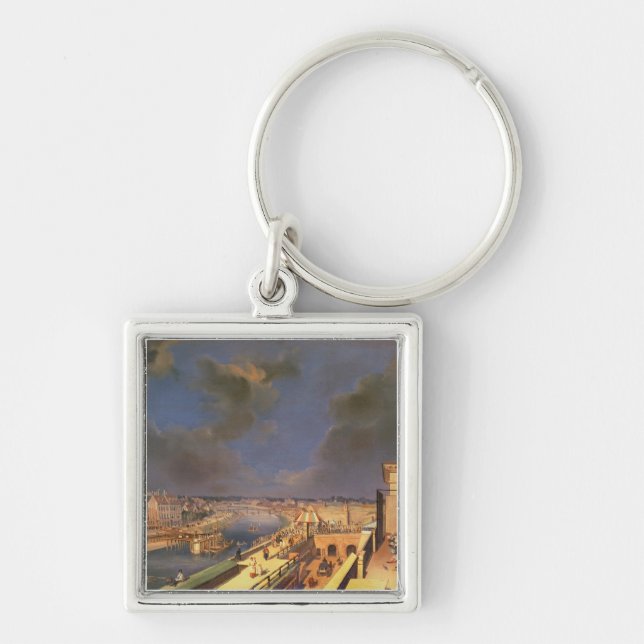 Chaveiro Vista de Viena, 1819 (óleo em canvas) (Frente)