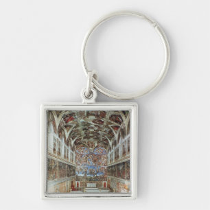 Chaveiro Vista interior da capela de Sistine