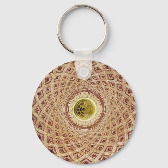 Chaveiro Vista interior da Cupola na Capela (Frente)