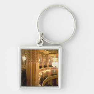 Chaveiro Vista interior do teatro da ópera que olha para t