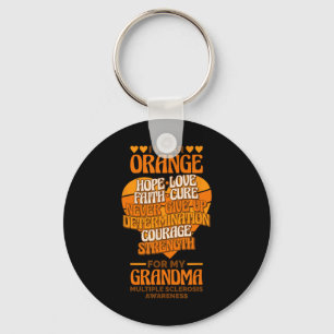 Chaveiro Vista Laranja Para Minha Avó Esclerose Múltipla Em