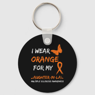 Chaveiro Vista Laranja Para Minha Cunhada Múltipla Esclero