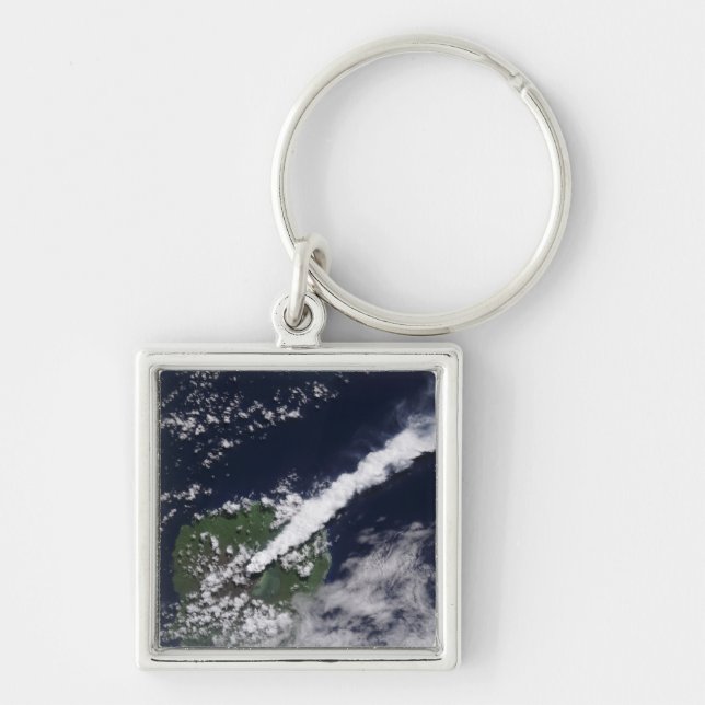 Chaveiro Vista por satélite de uma espessa e rica em vapor (Frente)