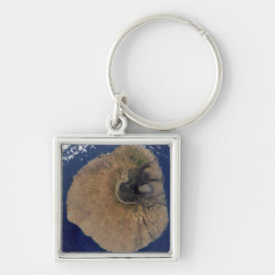 Chaveiro Vista satélite da montagem Fogo