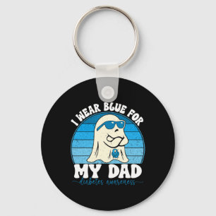 Chaveiro Visto Azul Para Meu Pai Diabetes T1d A