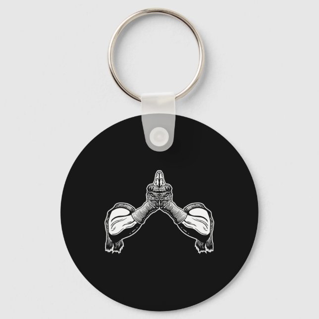 Chaveiro Visto Tradicional Muay Thai (Frente)