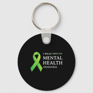 Chaveiro Visto Verde Para Sensibilização Para A Saúde Menta