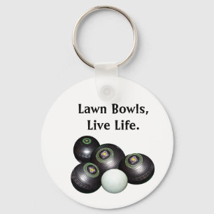 Chaveiro Viva A Vida E Jogue Bolinhos, Tiro-Chave