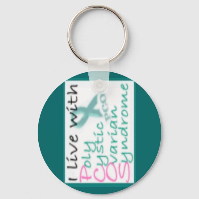 Chaveiro Viva com PCOS (Frente)