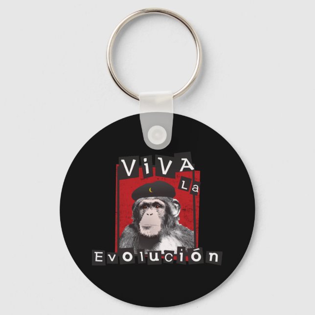 Chaveiro Viva la Evolucion Ape (Frente)