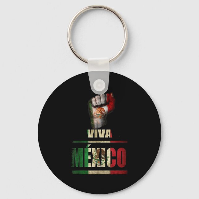 Chaveiro Viva Mexico Cabrones And Christmas Mexico Women Ki (Frente)