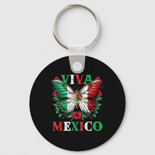 Chaveiro Viva México Dia da Independência do México Borbole