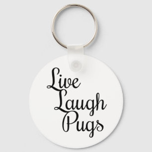 Chaveiro Viva Rindo Pug