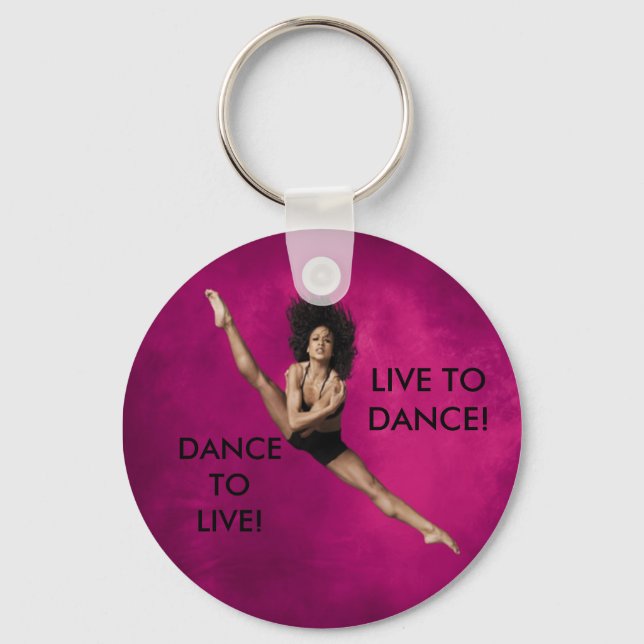 CHAVEIRO VIVER PARA DANÇA (Frente)