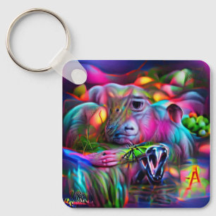 Chaveiro Vivid Dreamscape: Agrizoofobia