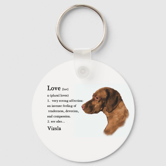 Chaveiro Vizsla Art Gifts (Frente)
