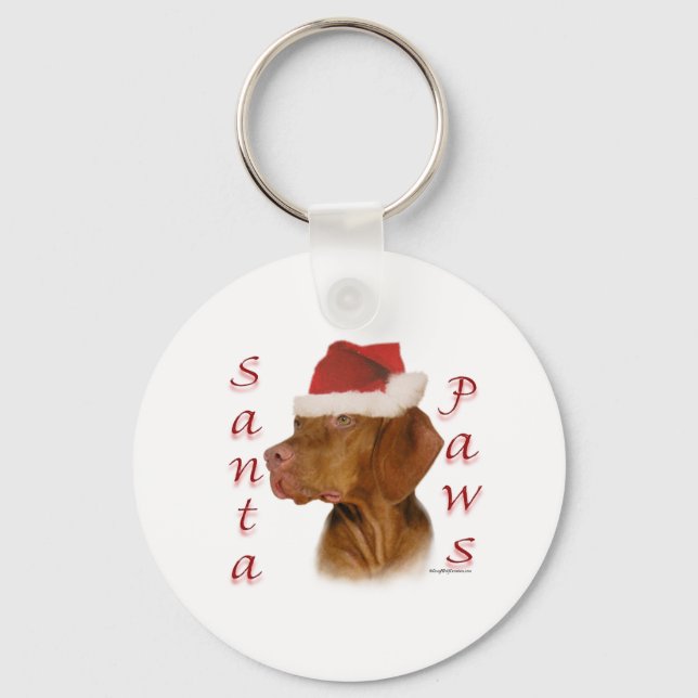 Chaveiro Vizsla Papais noeis Paws (Frente)