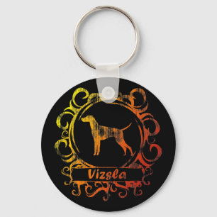 Chaveiro Vizsla resistido elegante