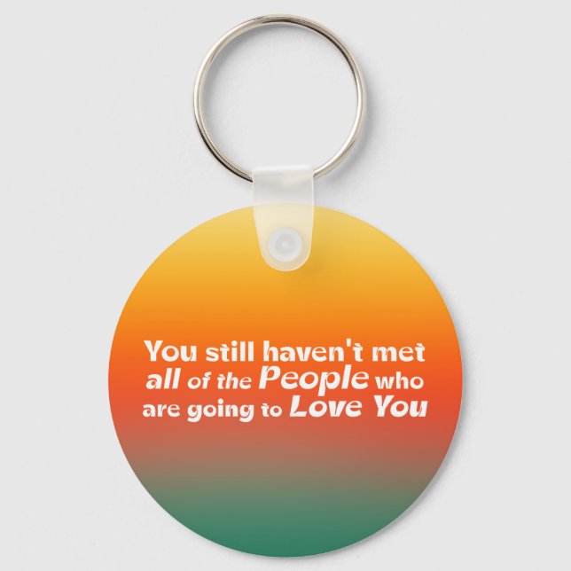 Chaveiro Você ainda não se conheceu... (Frente)