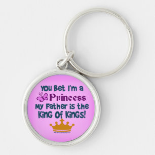 Chaveiro Você apostou que eu sou uma princesa